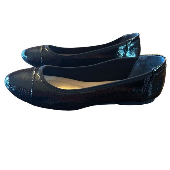 Alfani Patent Black Gloss Step N Flex Comfort Ballet Flats NEW Size 7 - Picture 1 of 11